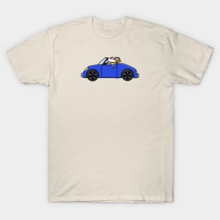 Doggie in roadster T-Shirt